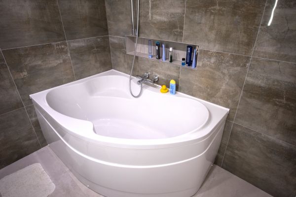 Large Bathtub Installation in Lafayette